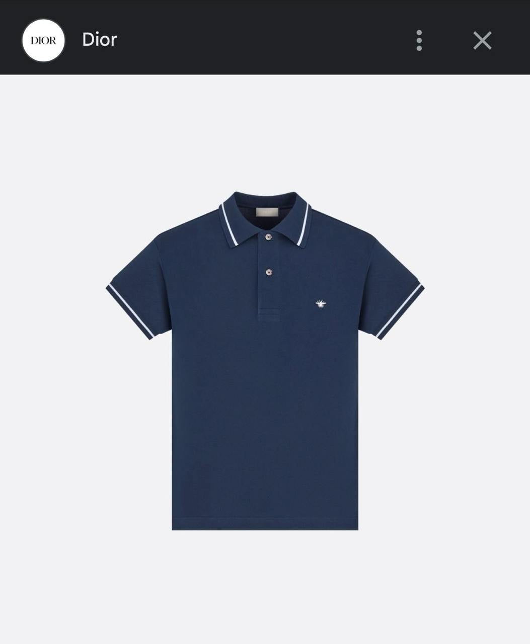 Dior Polo Shirt 3 colors