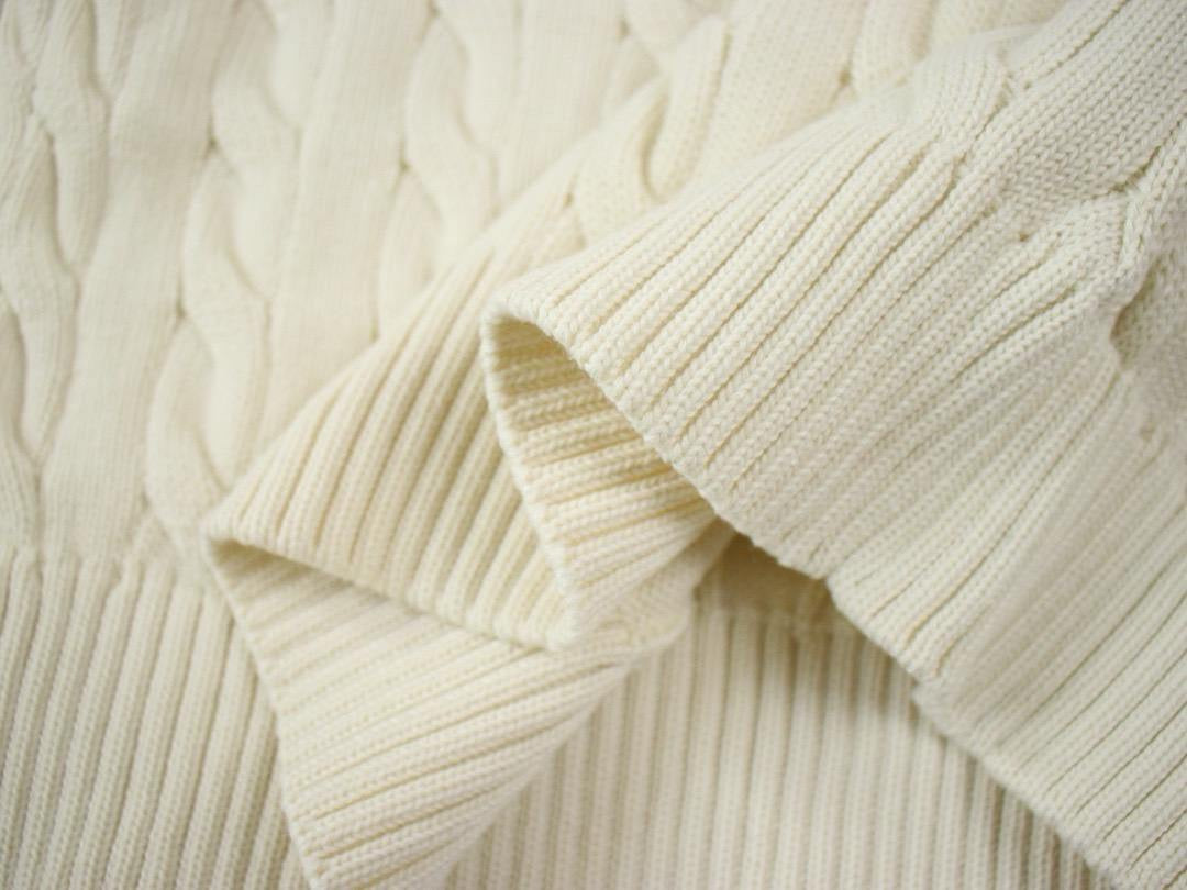 Polo Half Zipper Sweaters