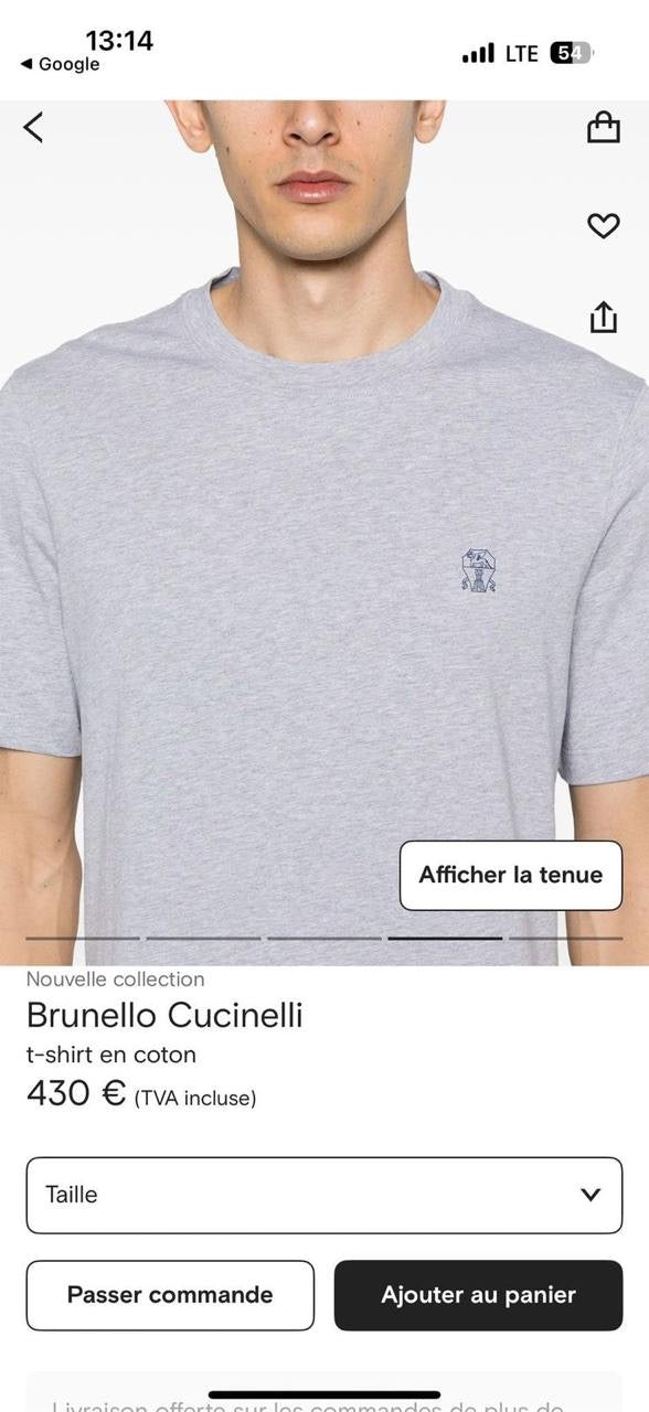 Brunello Cucunelli T-Shirt 4 colors
