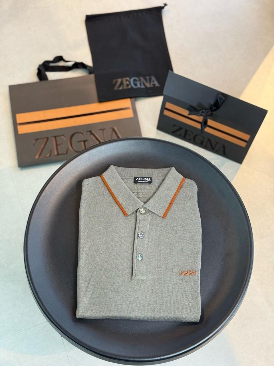 Zegna Polo Shirt 3 colors