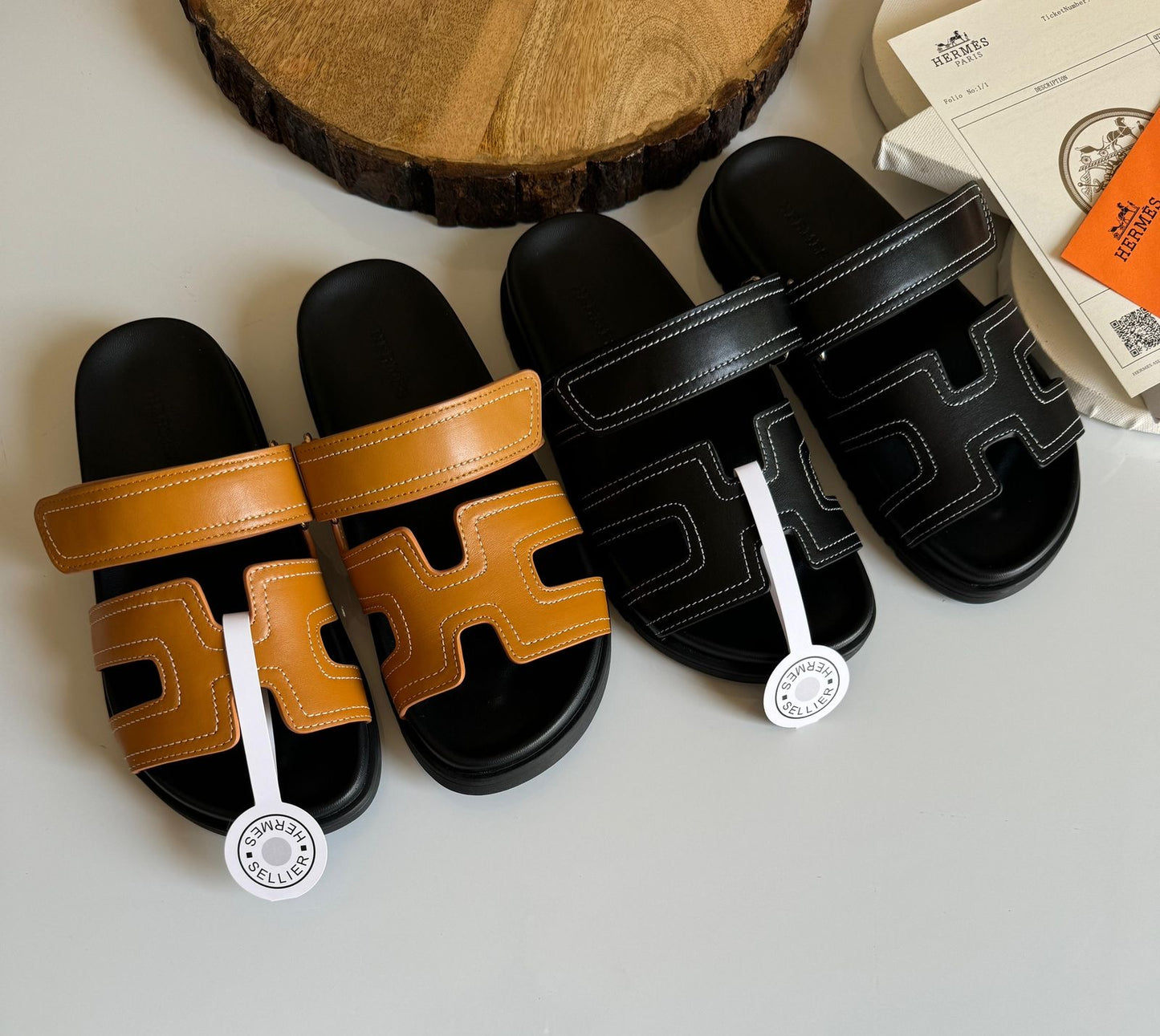 Hermes Slippers 2 colors