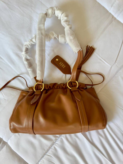 Miu Miu Joie Nappa Shoulder Bags (VIP Quality)