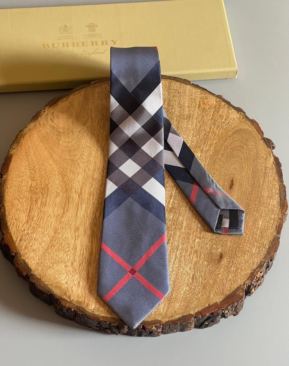 Burrbery Tie 4 colors