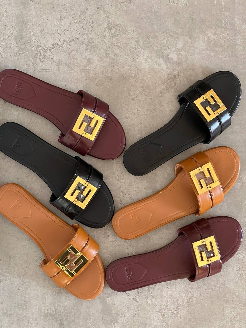 Fendi Slippers 3 colors
