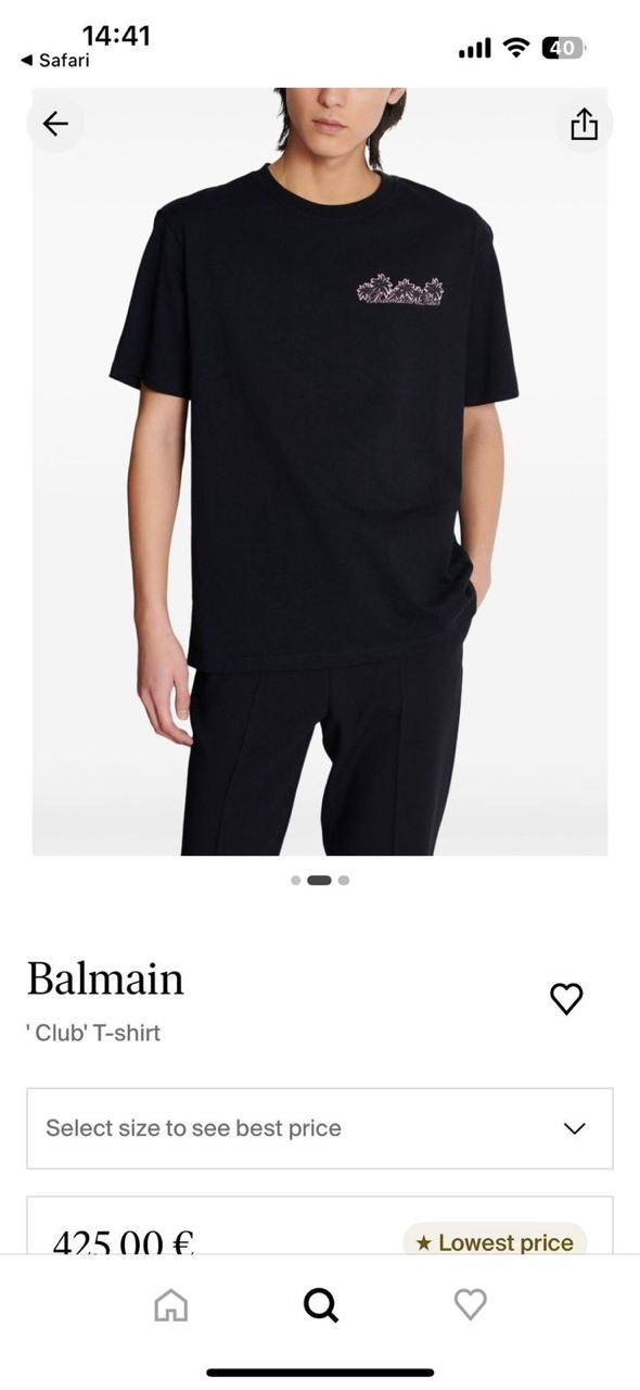 Balmain T-Shirt 2 colors