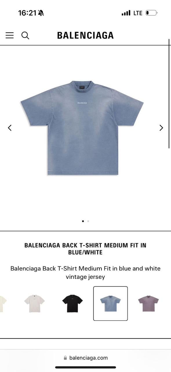 Balenciaga T-Shirt 5 colors