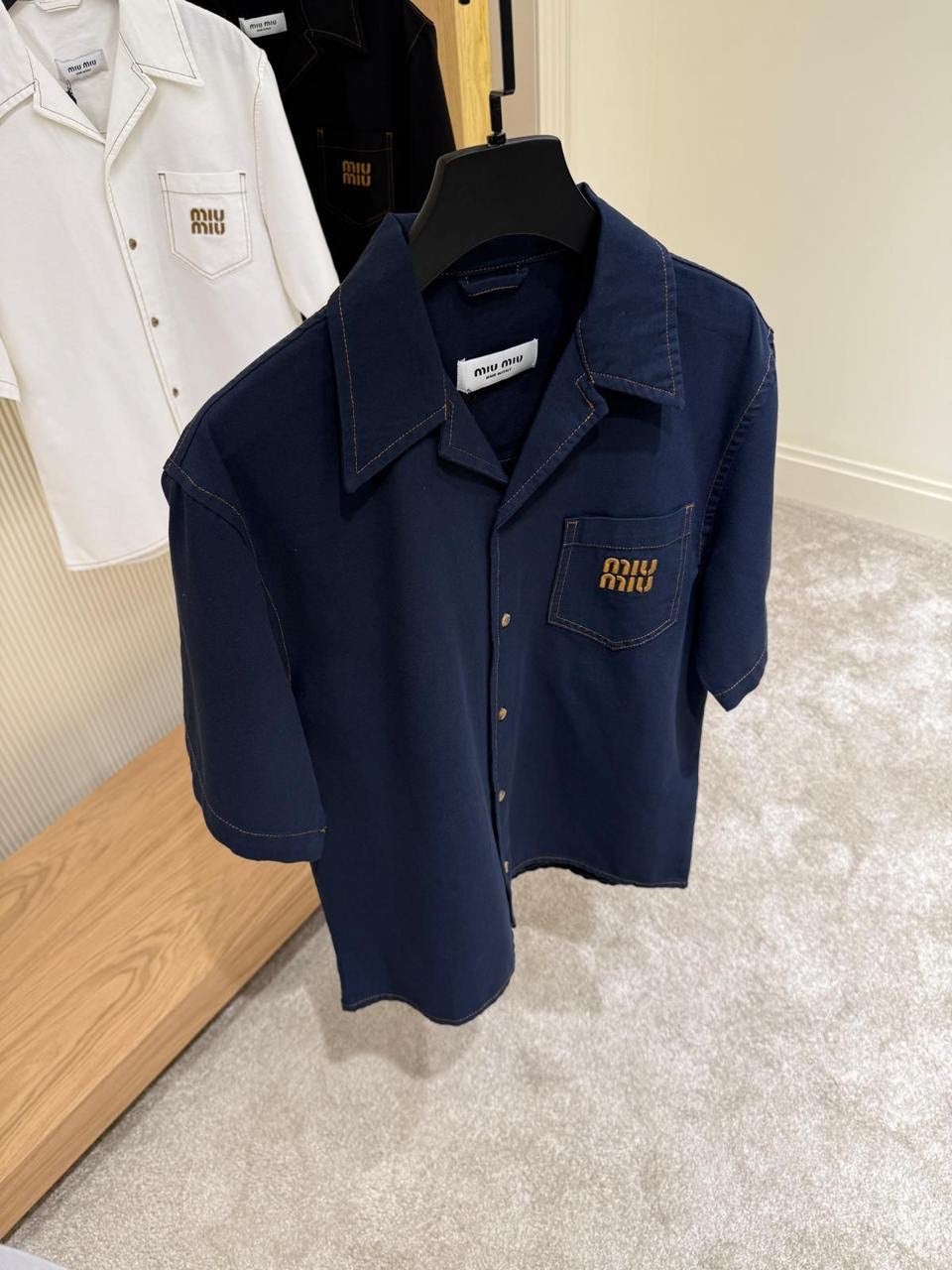 Miu Miu Short Sleeve Shirt