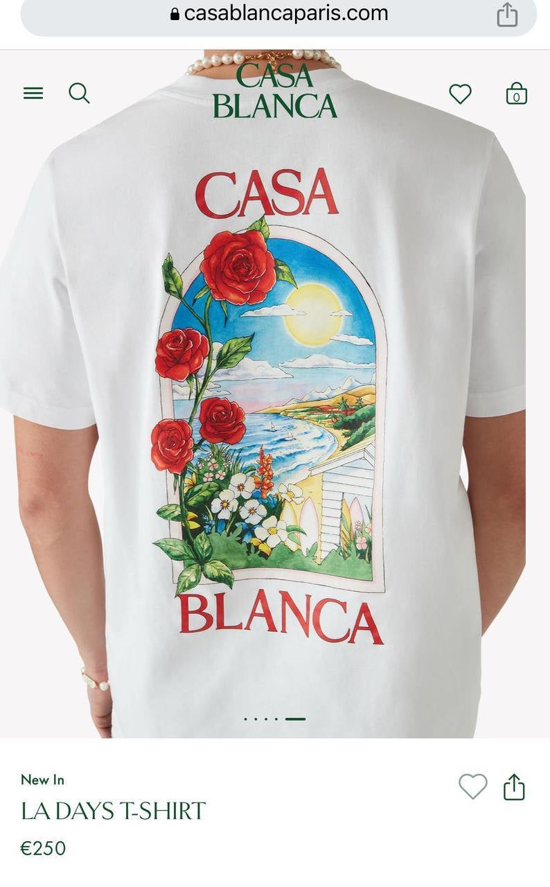 Casablanca T-Shirt 2 colors