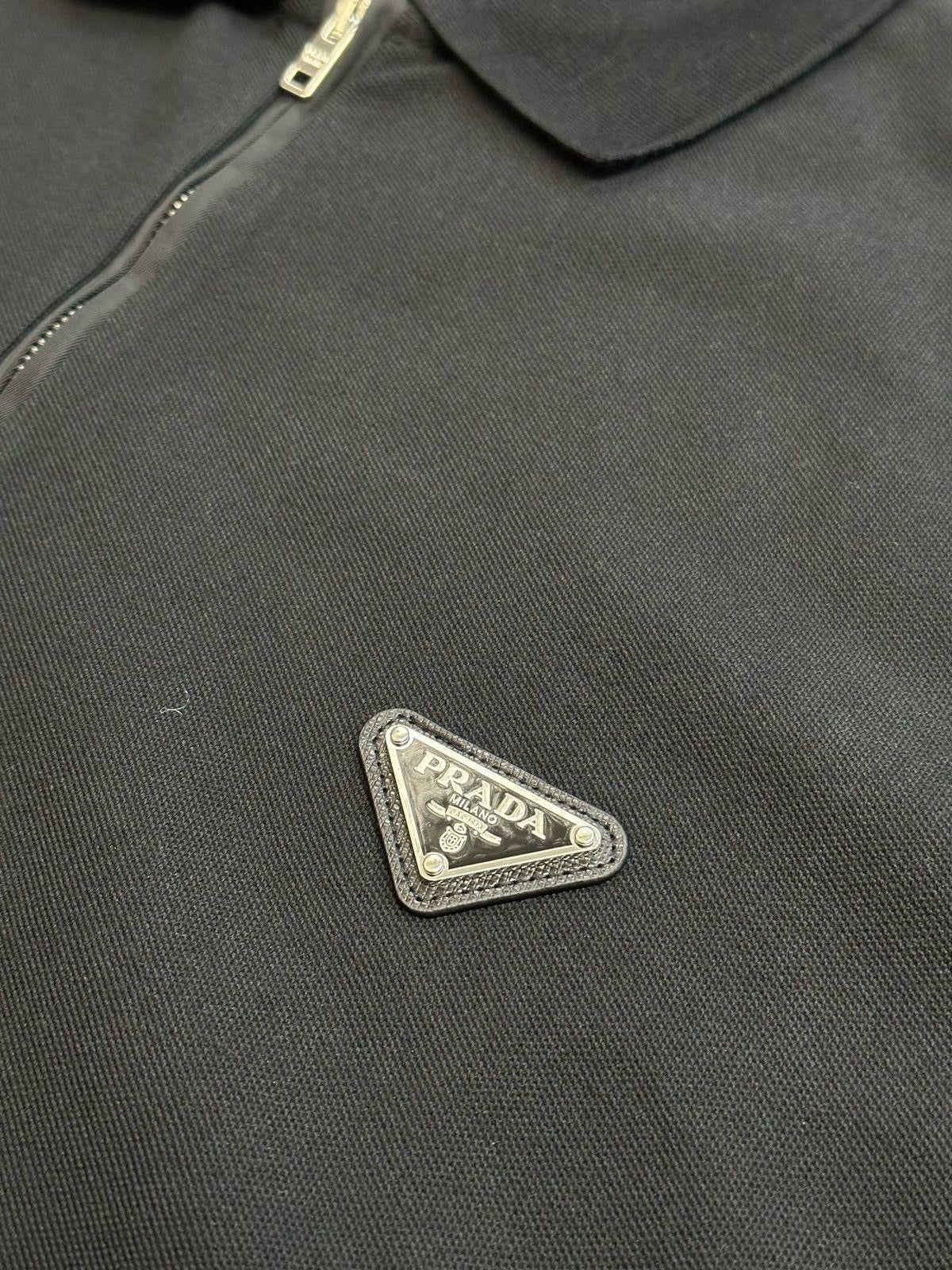 Prada Long Sleeve Polo Shirt