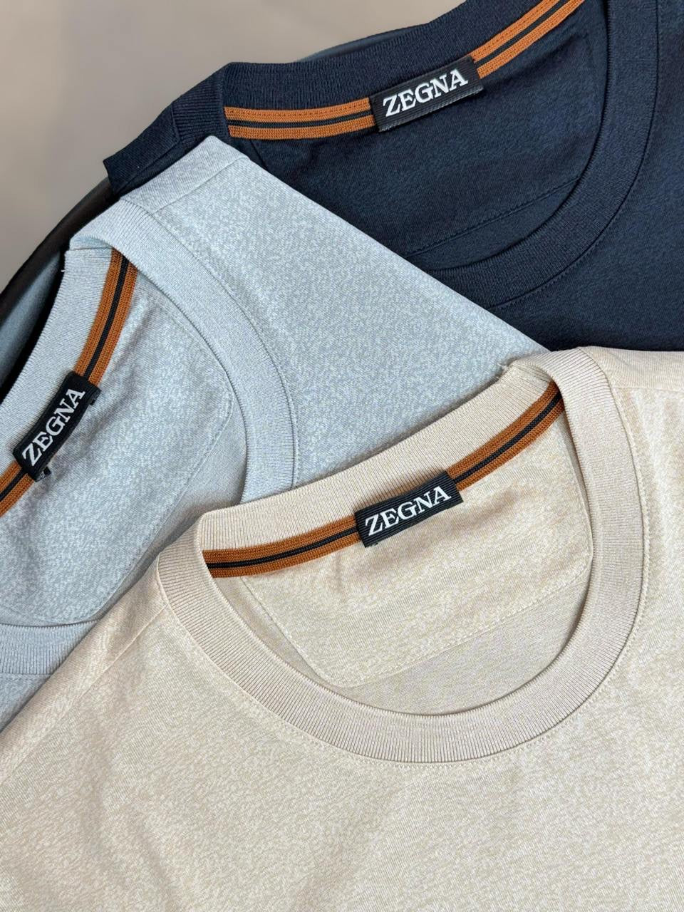Zegna Cashmere T-Shirt 3 colors