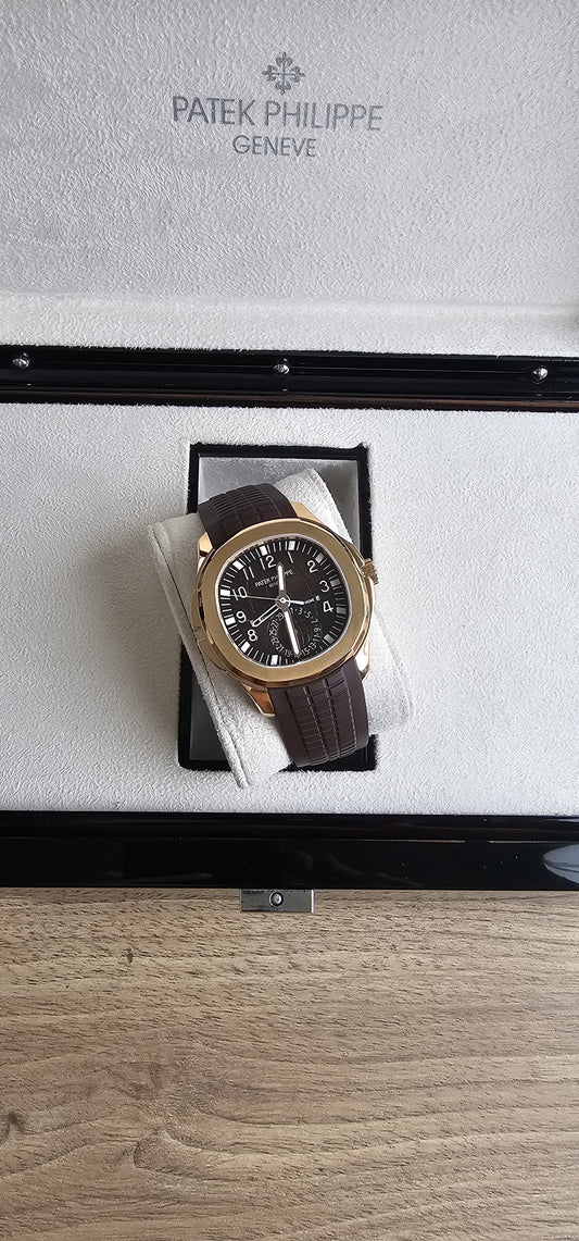 Patek Philippe aquanaut travel time  watch