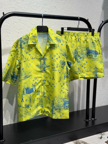 Louis Vuitton silk Set