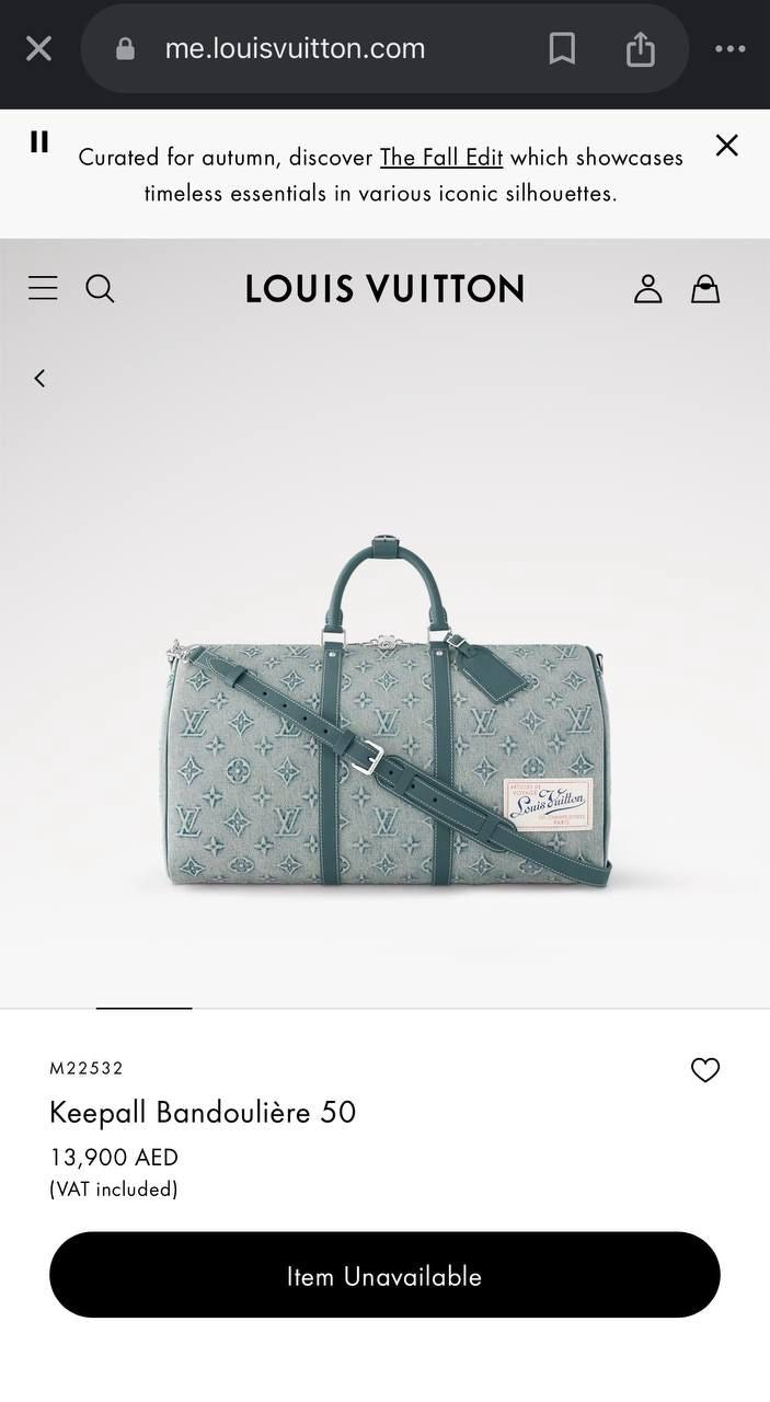 Louis Vuitton Duffle Bag ( VIP Quality )
