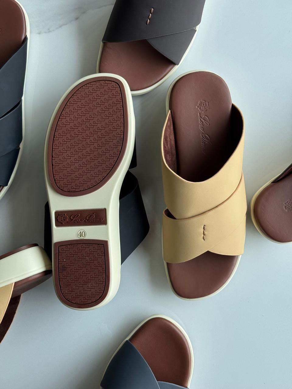 Loro Piana Espadrille Slippers 4 colors