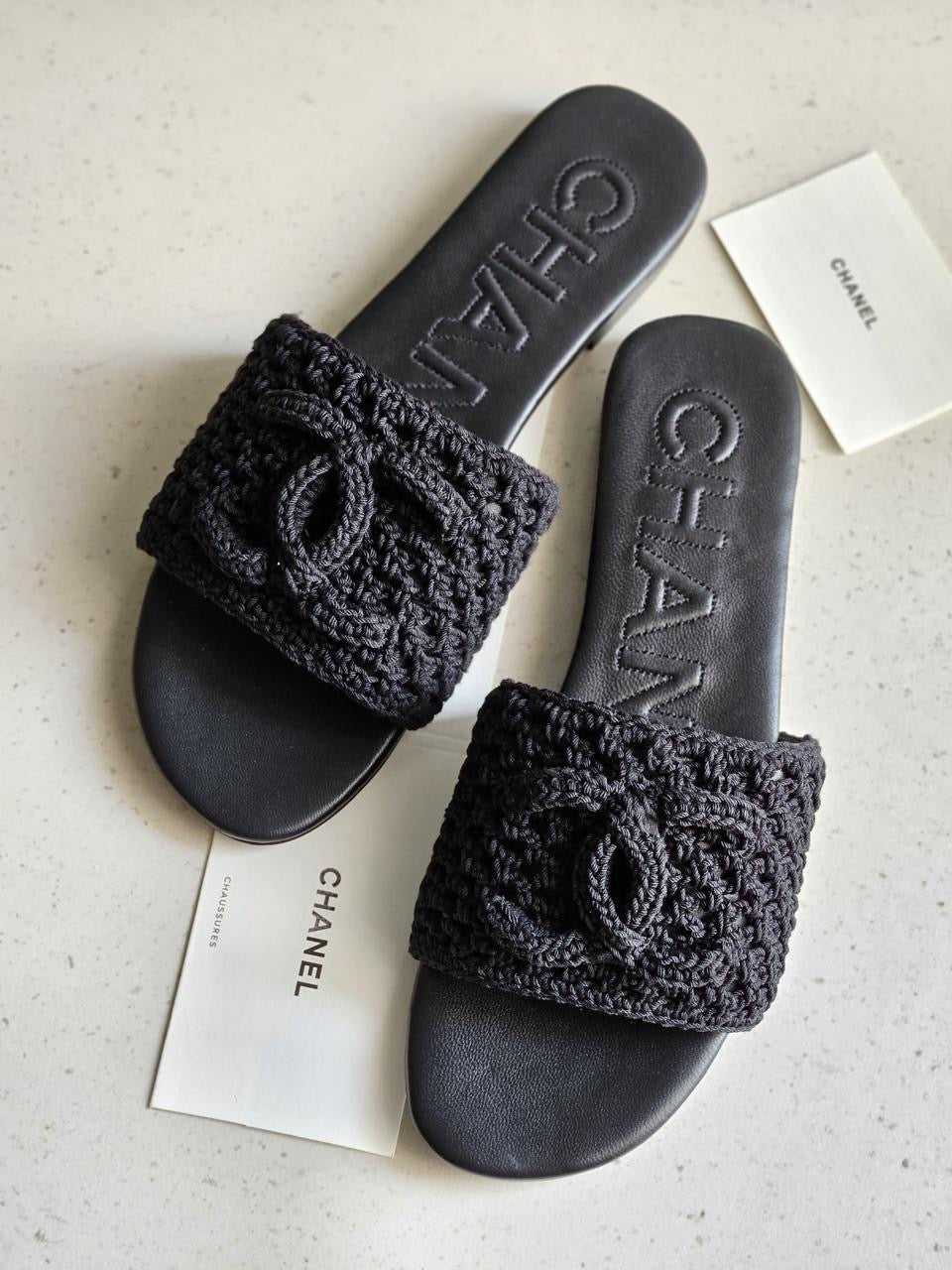 Chanel Slippers 3 colors