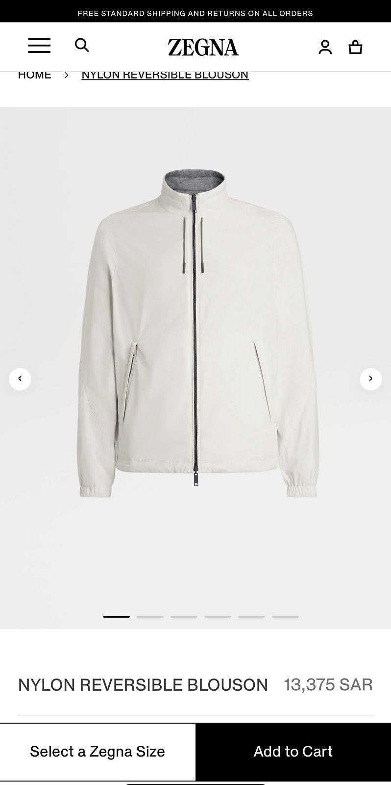 Zegna Reversible Jacket