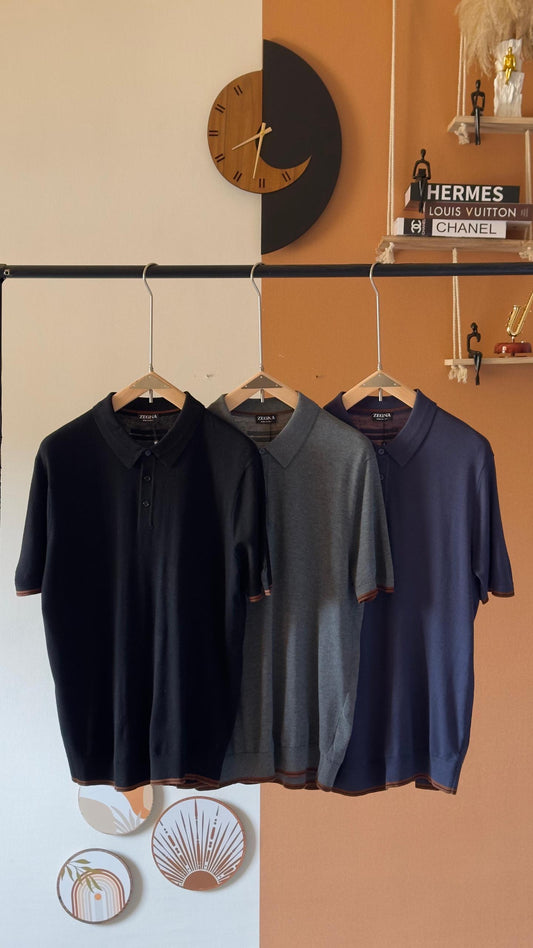 Zegna Polo Shirt 3 colors