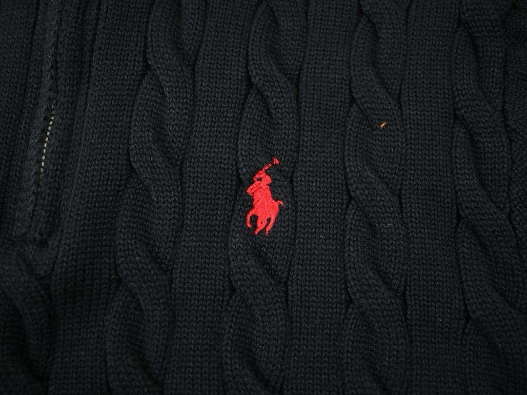 Polo Half Zipper Sweaters