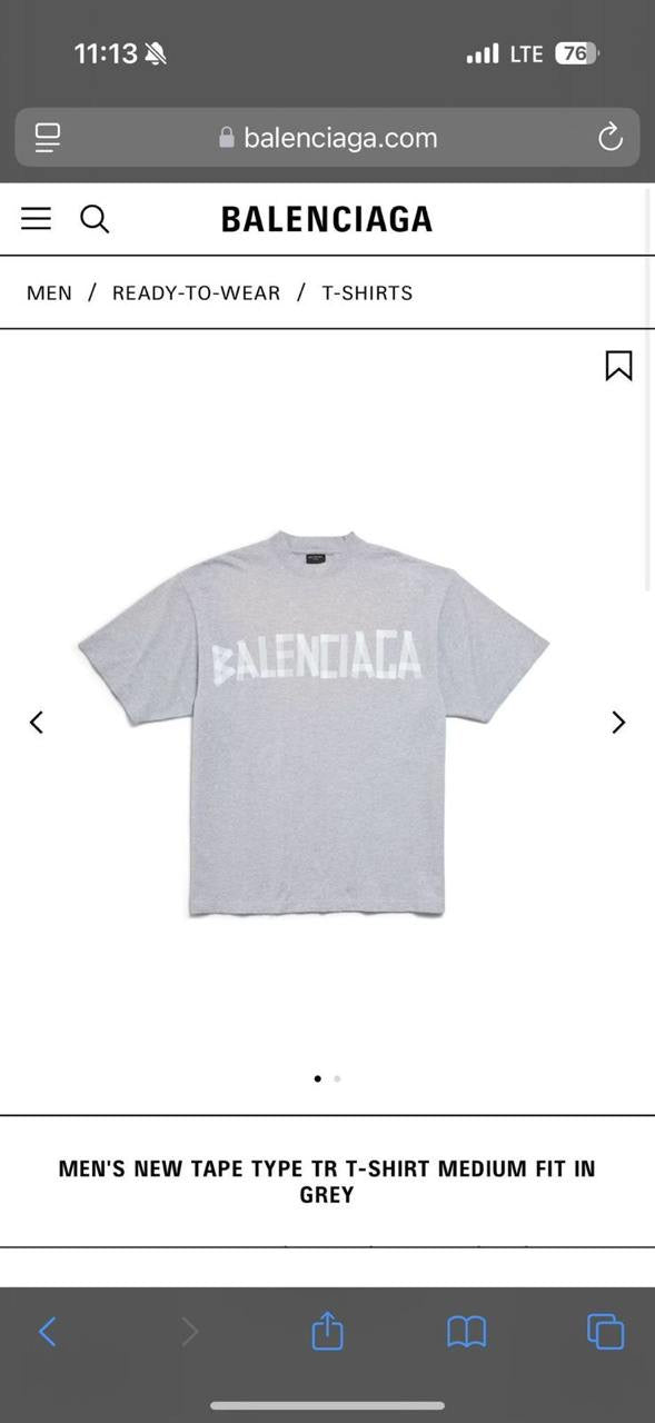 Balenciaga T-Shirt 3 colors