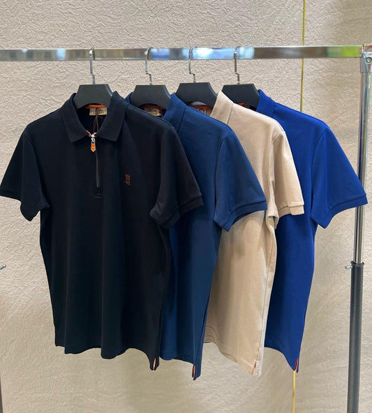 Hermes Polo Zipped Shirt 5 colors