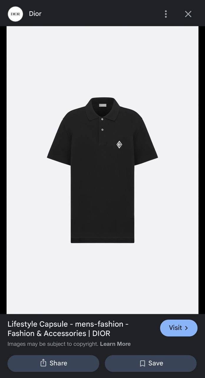 Dior Polo Shirt 2 colors