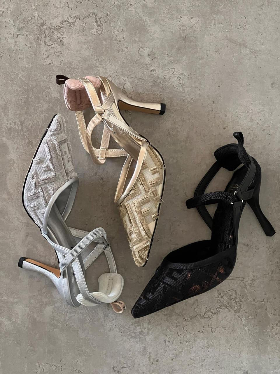 Fendi Heels 3 colors