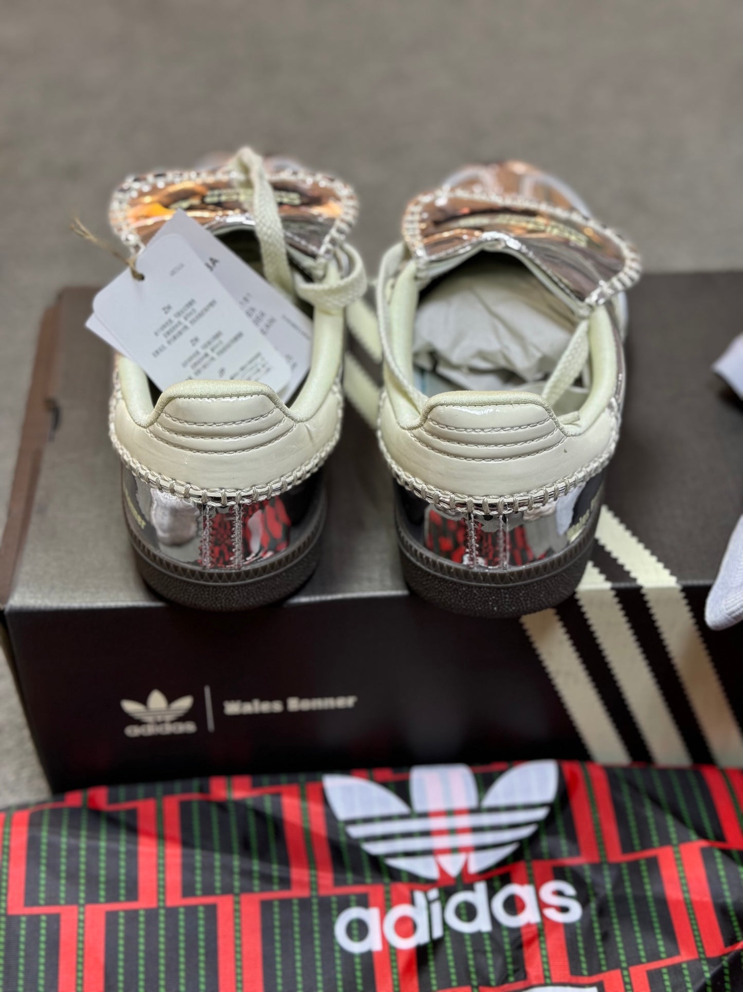 Adidas Samba Wales Bonner Silver
