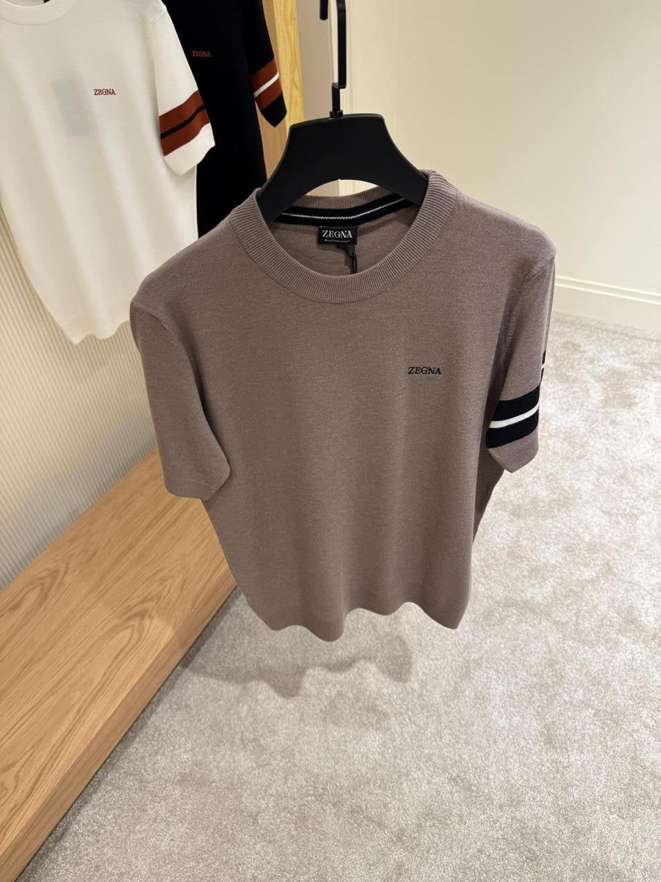 Zegna Knitwear T-Shirt 3 colors