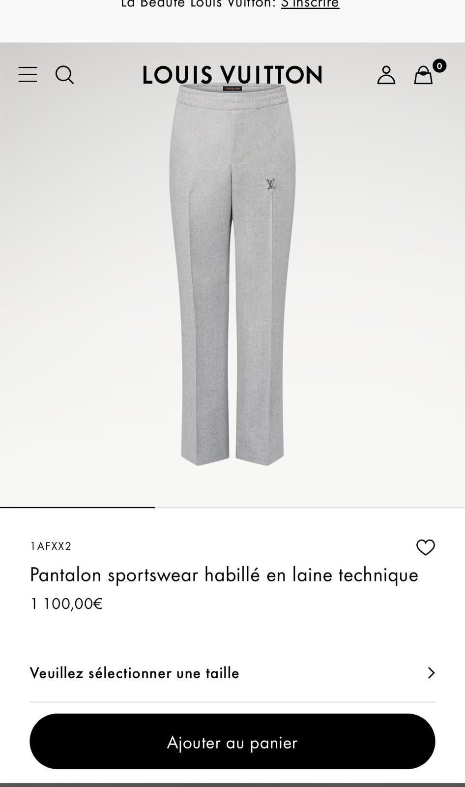 Louis Vuitton TrackSuit