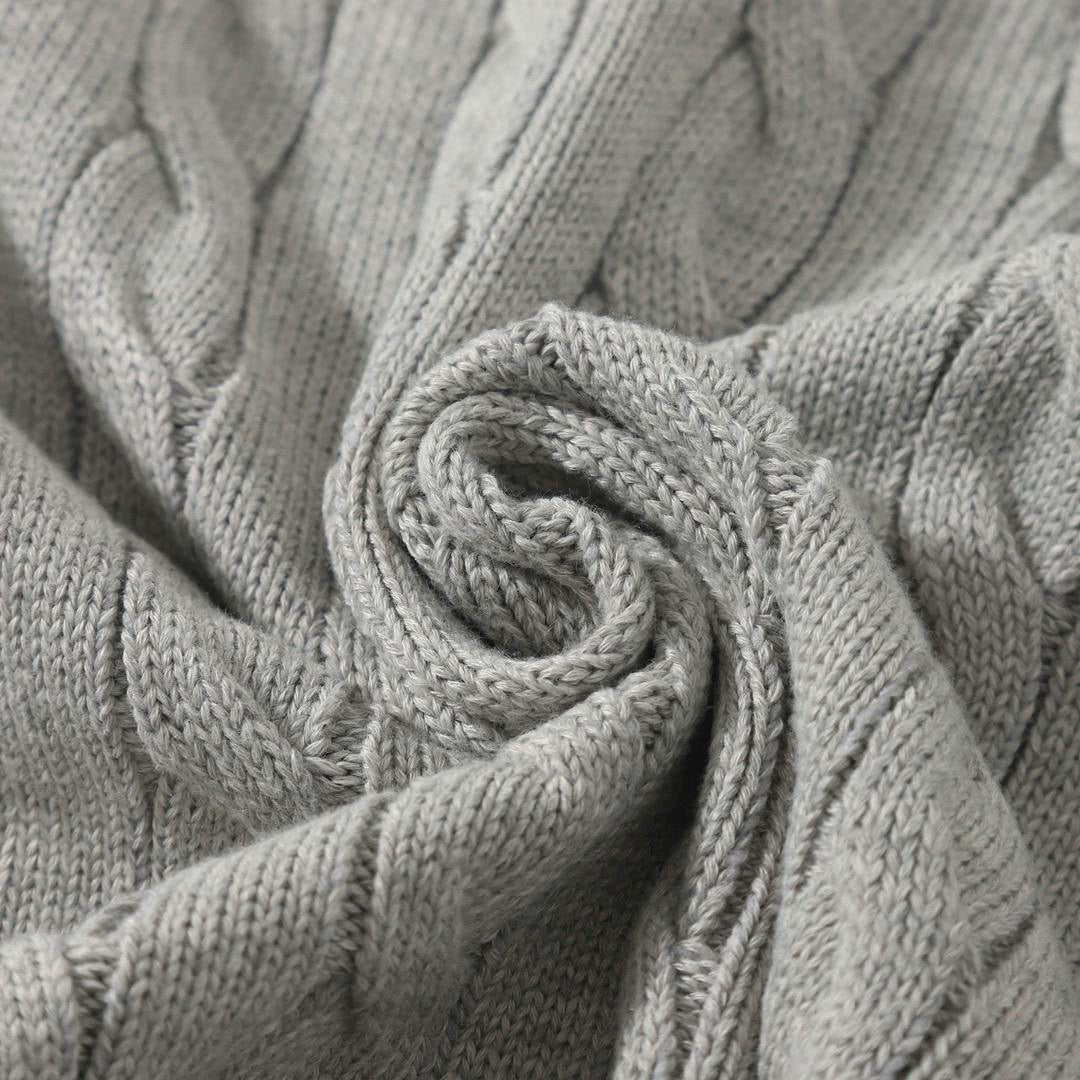Polo Full Zipper Sweaters