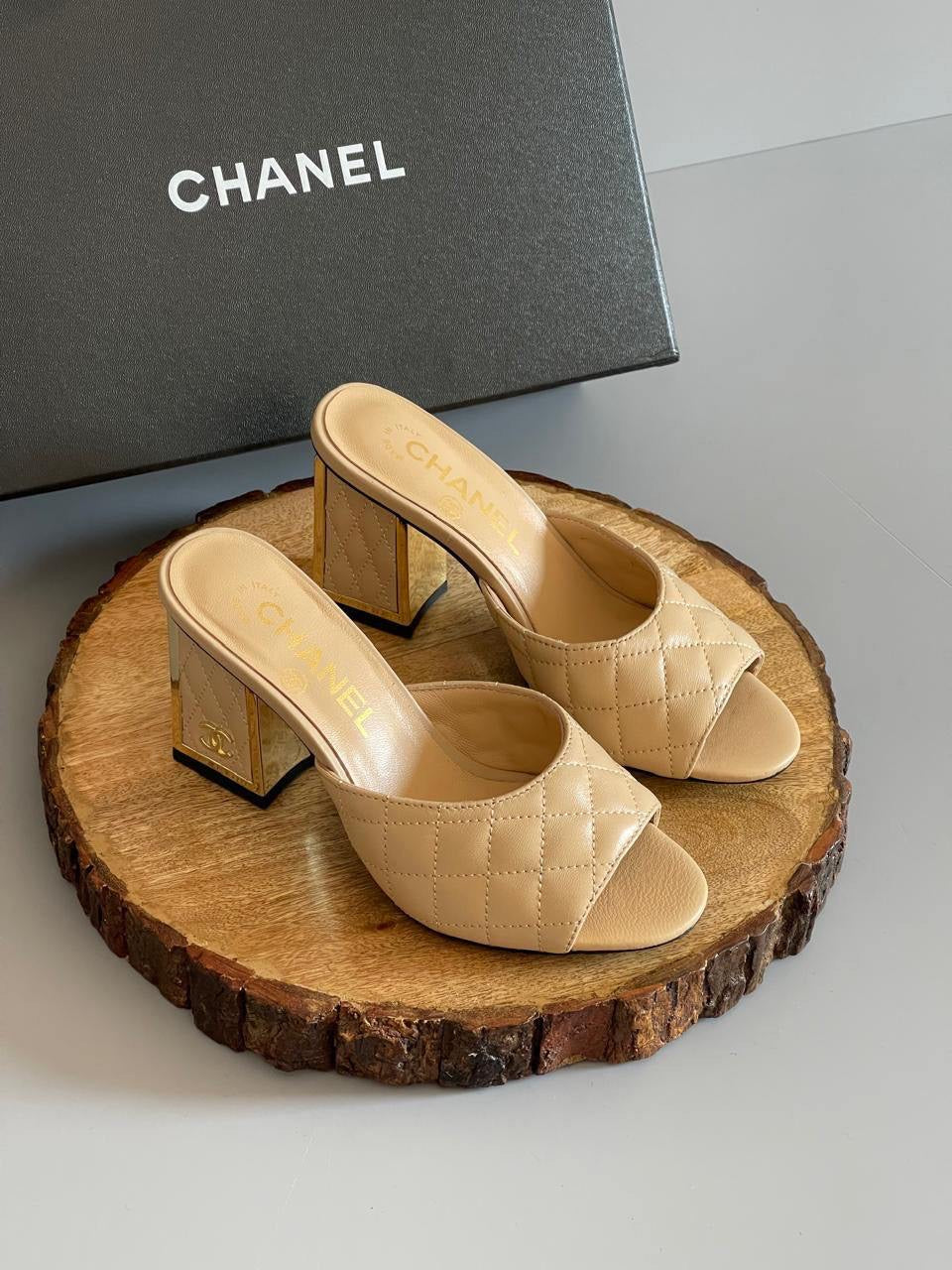 Chanel Heels 3 colors
