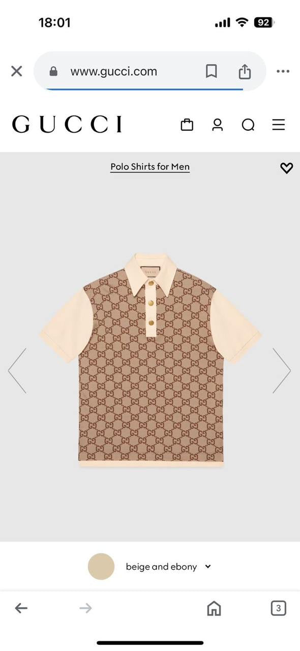 Gucci Polo Shirt 2 colors
