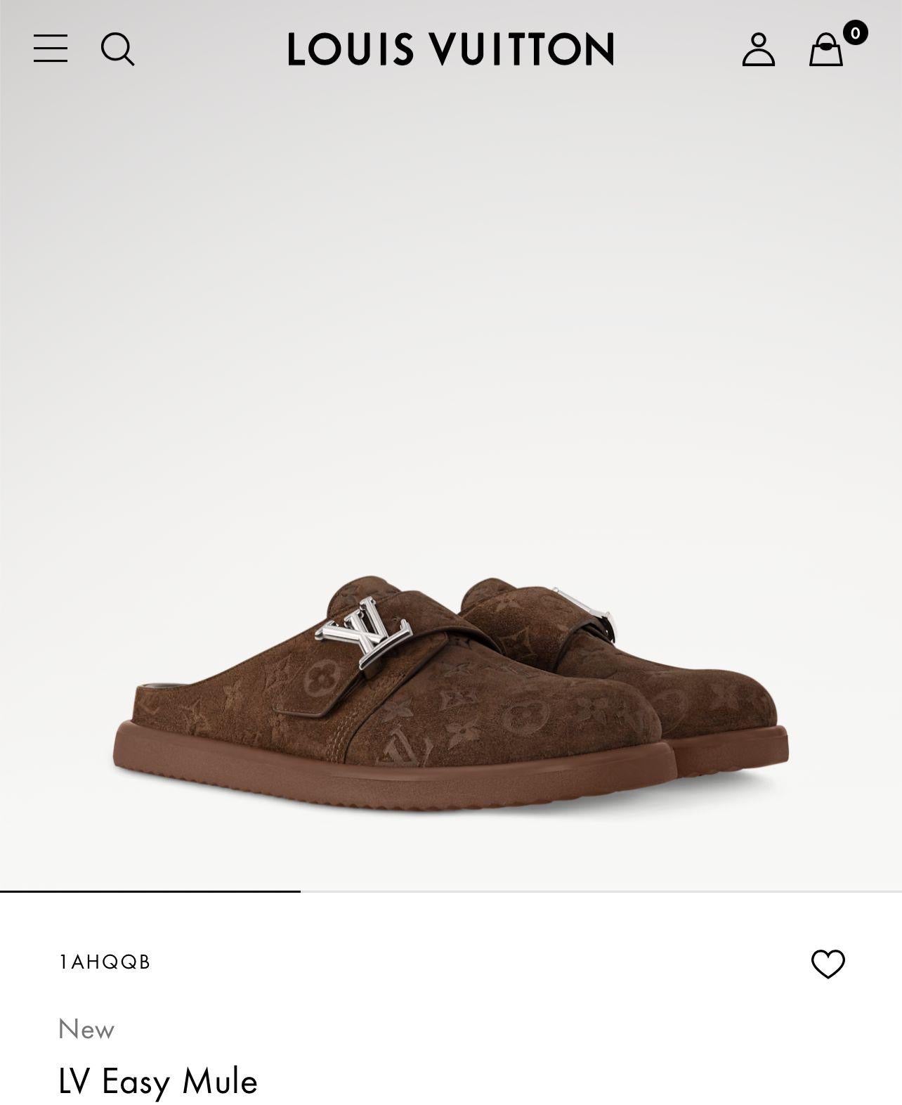 Louis Vuitton Mules