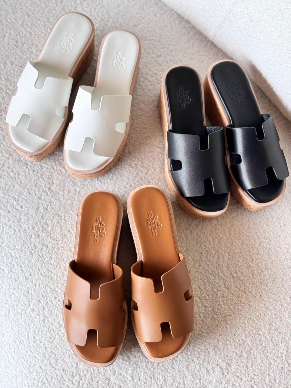Hermes Slippers 3 colors