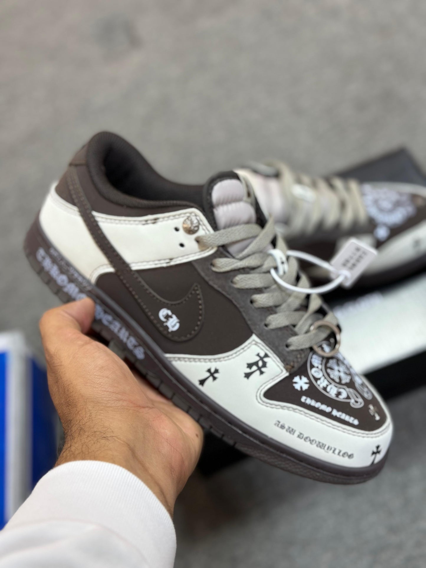 SB Dunk Low Chrome Heart