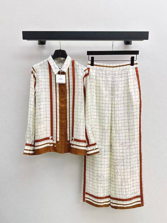 Hermes Silk Wool Set
