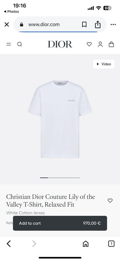 Dior T-Shirt 2 colors