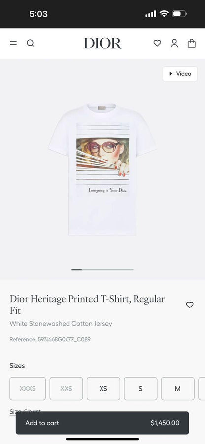 Dior T-Shirt 2 colors