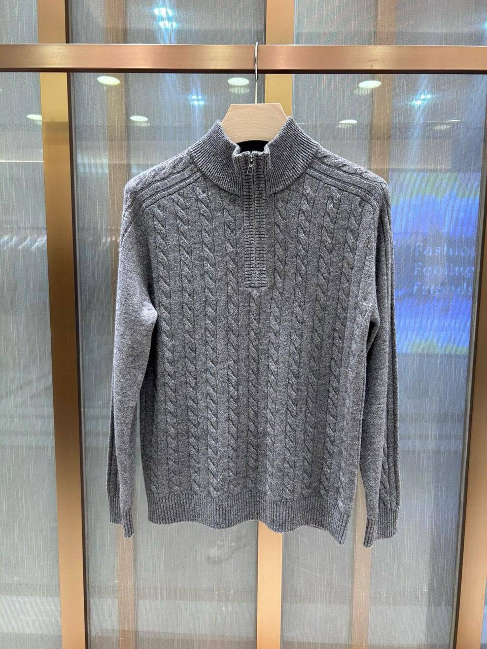 Loro Piana Half Zipper Sweater