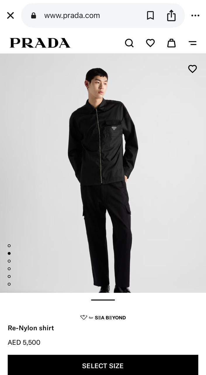 Prada Nylon Shirt
