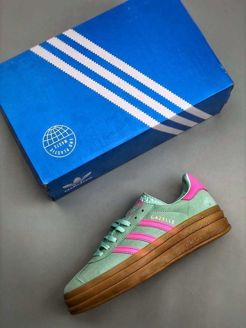 Adidas Gazelle Bold Pulse Mint Screaming