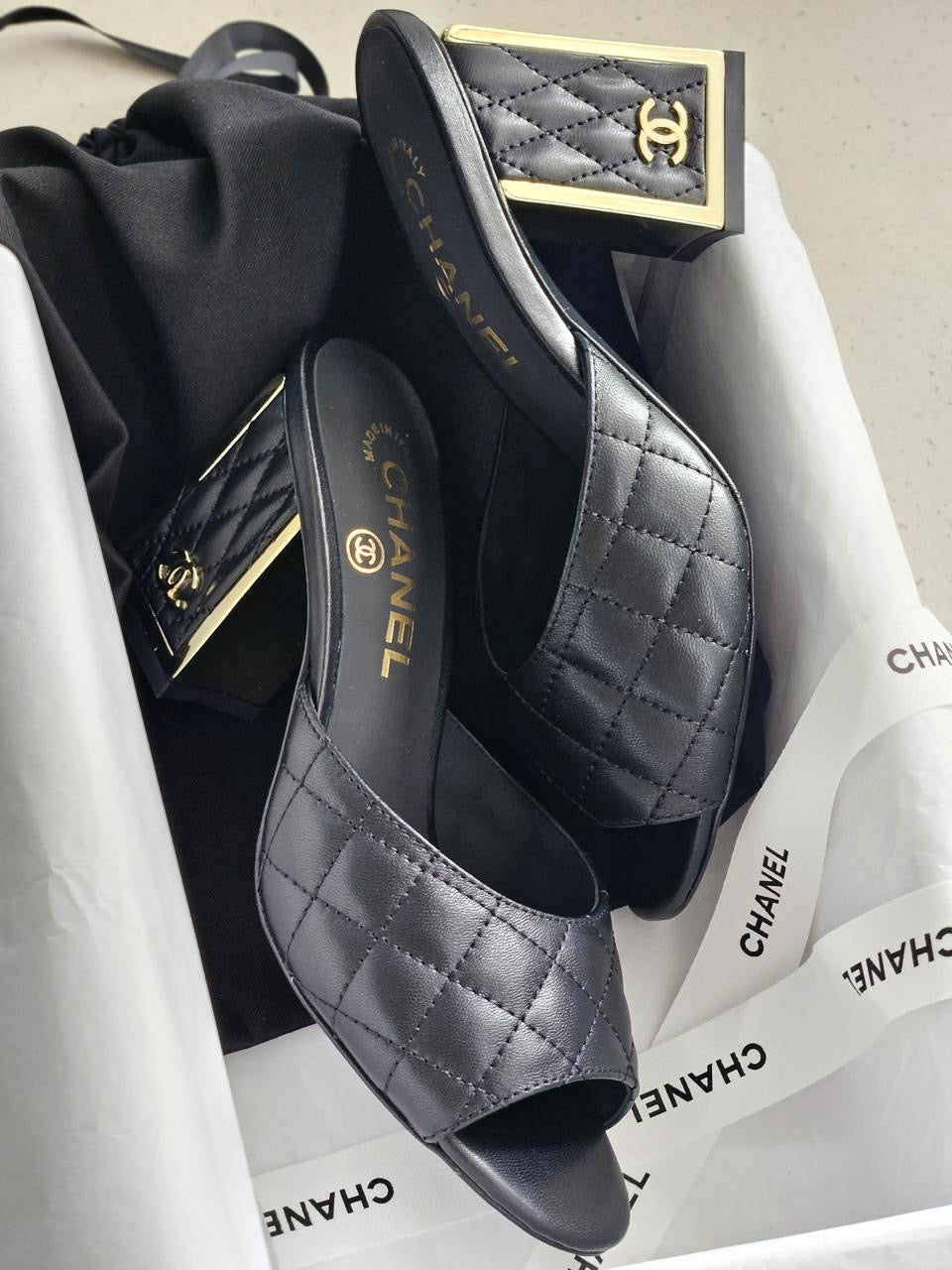 Chanel Heels 3 colors