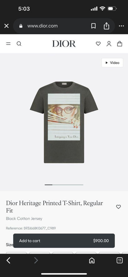 Dior T-Shirt 2 colors