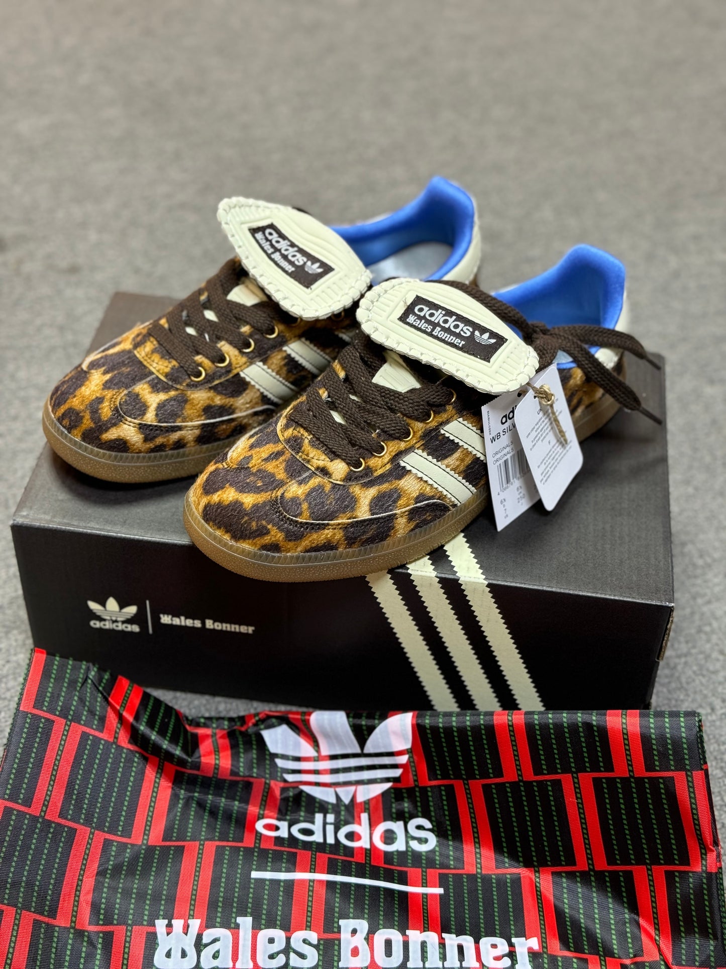 ADIDAS Wales Bonner Samba Pony leopard