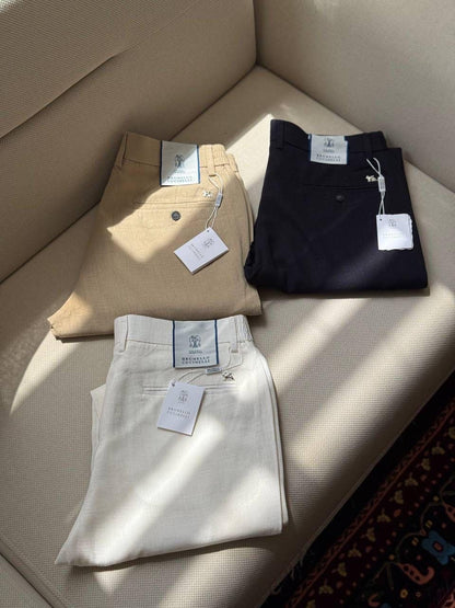 Brunello Cucinelli Linen Pants