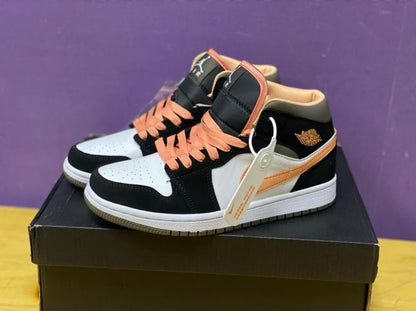 Jordan 1 mid Peach Mocha