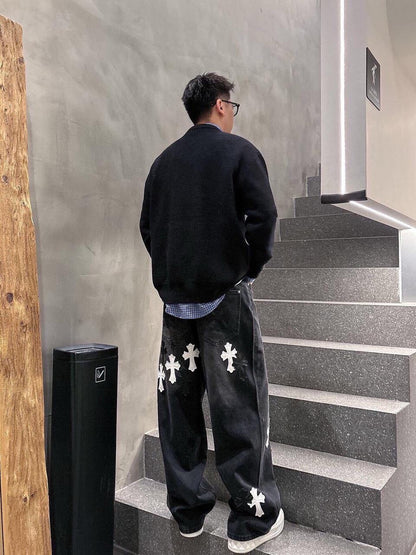 Chrome Hearts Jeans Pants