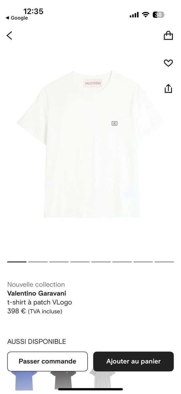 Valentino T-Shirt 3 colors