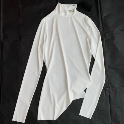 Prada Close Neck T-Shirt