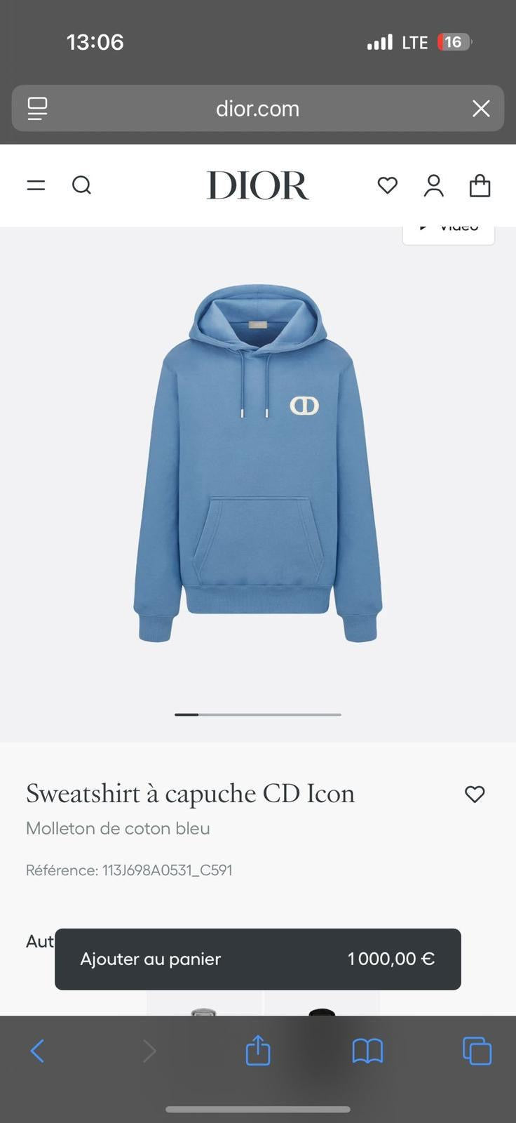 Dior Hoodies